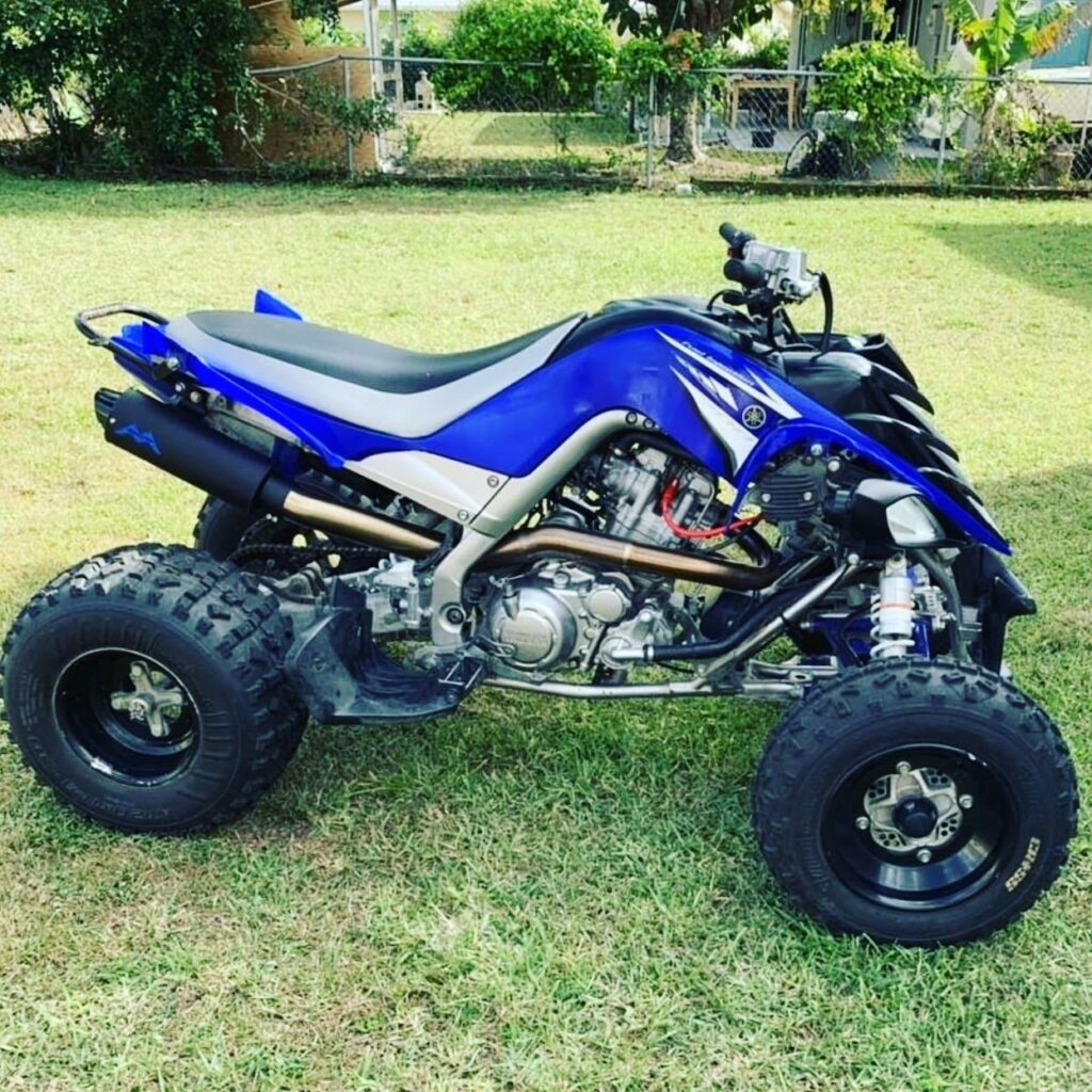 Yamaha Raptor 700 - 700R 2015+ MonsterCore ™ Single Exhaust - Monster ...
