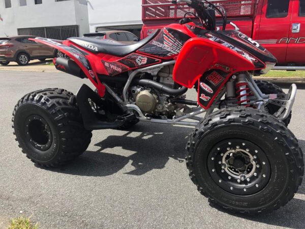 red Honda ATV