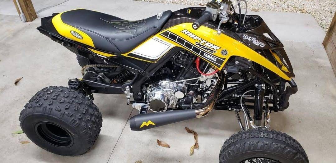 Yellow ATV