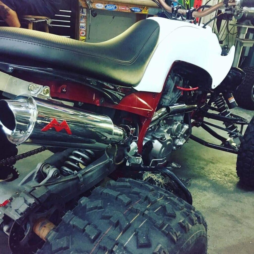 Yamaha Raptor 2015+ 700 - 700R Exhaust 3 Mod Monster Package - Monster ...